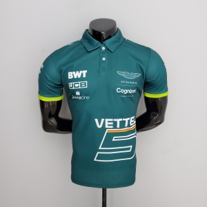 F1 Formula One 2022 Aston Martin Polo Green S-5XL