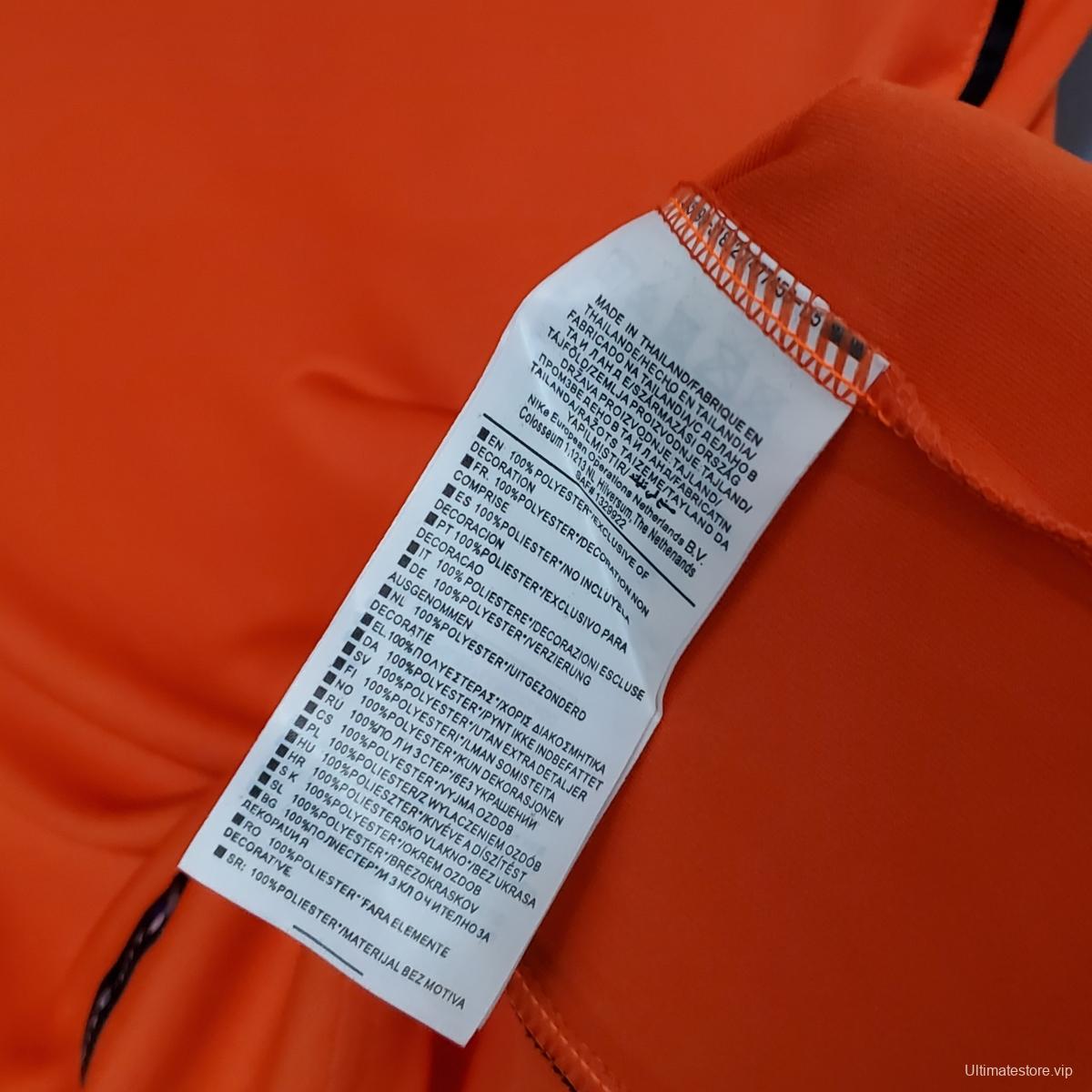 Retro 1998 Netherlands home Soccer Jersey