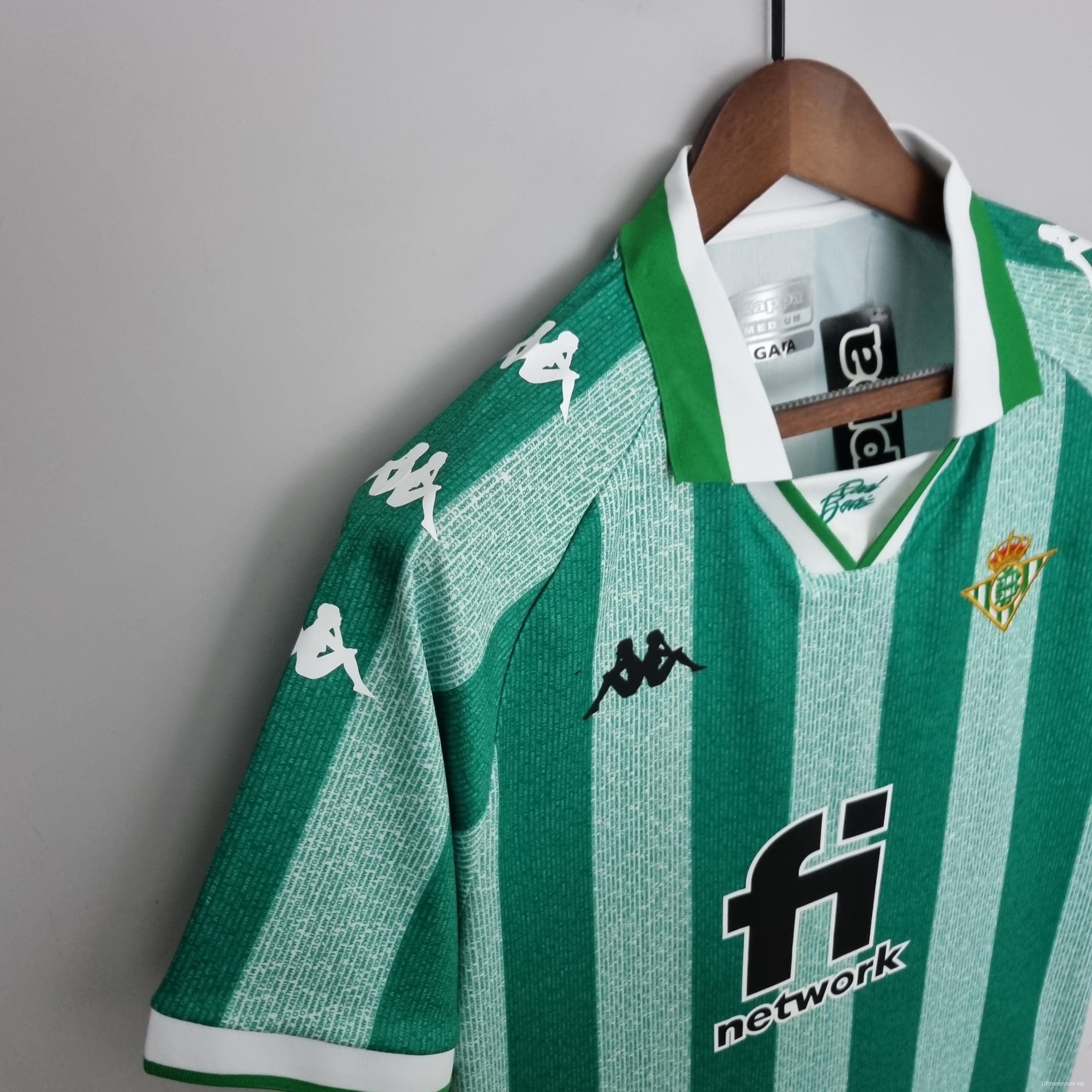 22/23 Real Betis Special Edition Soccer Jersey