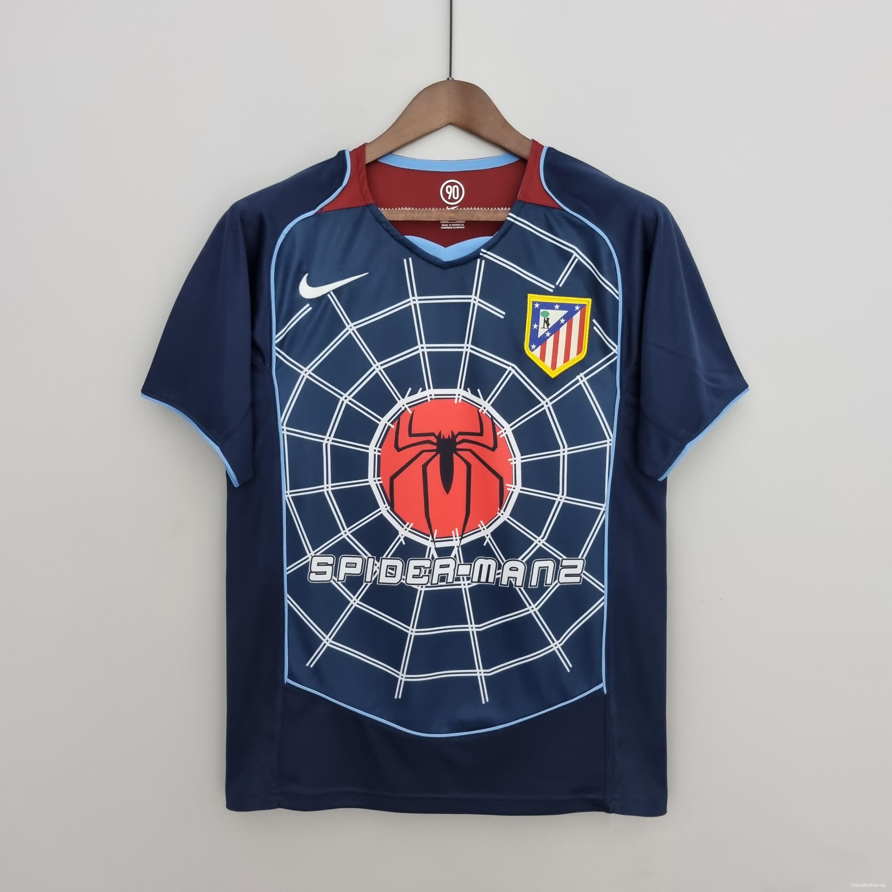 Retro 04/05 Atletico Madrid away Soccer Jersey