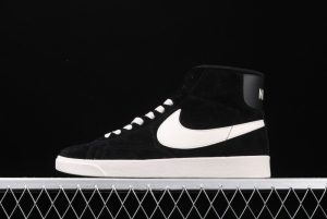 NIKE Blazer Mid Vntg Suede Trail Blazers high-top leisure sports board shoes AV9376-001