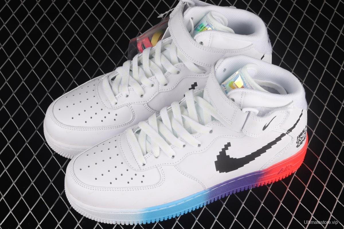 NIKE Air Force 11607 Mid Have A Good Game video game League of Legends skin luminous Zhongbang leisure board shoes DC3280-101