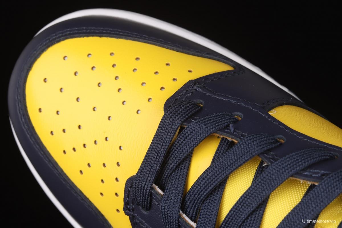 NIKE SB DUNK Low Michigan Michigan color buckle broken backboard fashion casual board shoes DD1391-700