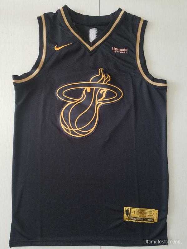 Dwyane Wade 3 Black Golden Edition Jersey