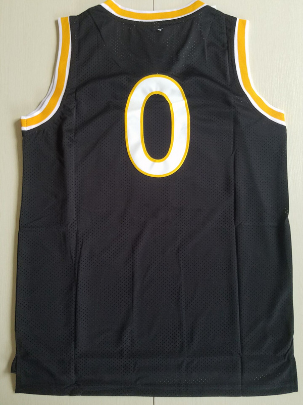 Mon Stars 0 Alien Black Bastetball Jersey