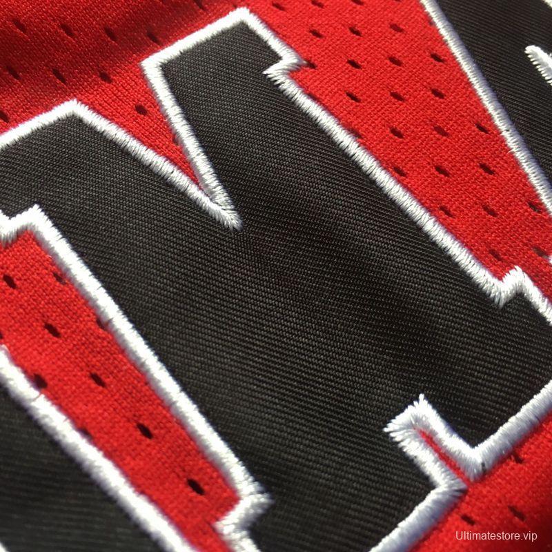 Men's Dennis Rodman Red Retro Classic Team Jersey