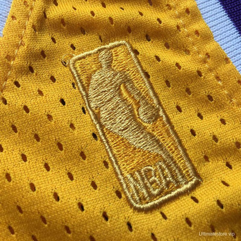 Men's Kobe Bryant Yellow Retro Classic Team Jersey
