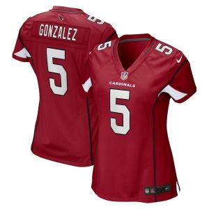 Women's Zane Gonzalez Cardinal Player Limited Team Jersey