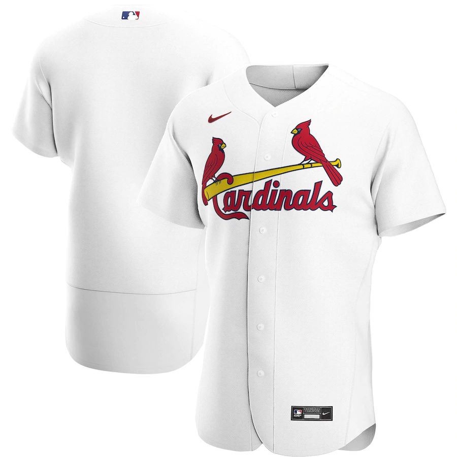 Men's White Home 2020 Authentic Team Jersey