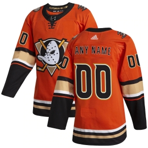 Men's Orange Alternate Custom Team Jersey