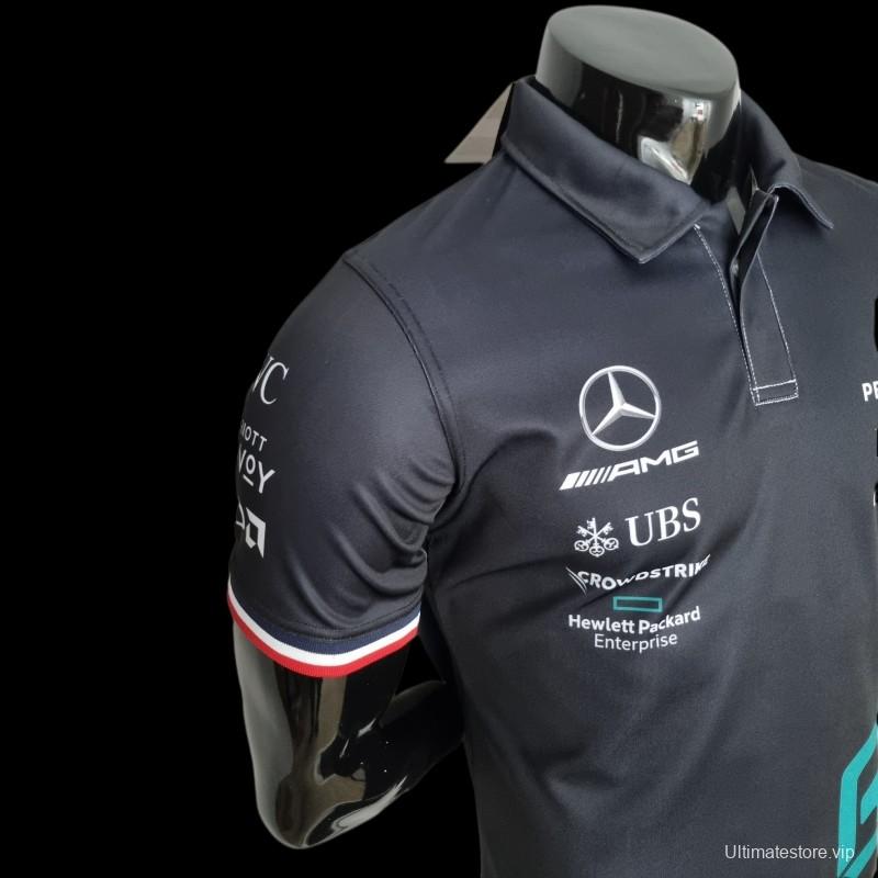 2022 F1 Formula One; Mercedes Benz #63 Polo Black 