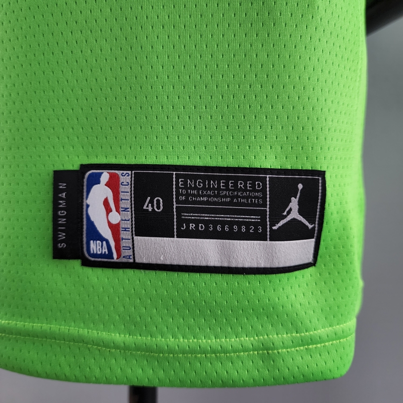 Minnesota Timberwolves Wiggins#22 Air Jordan NBA Jersey Blue
