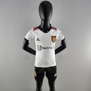 22/23 Kids Manchester United Away Kit