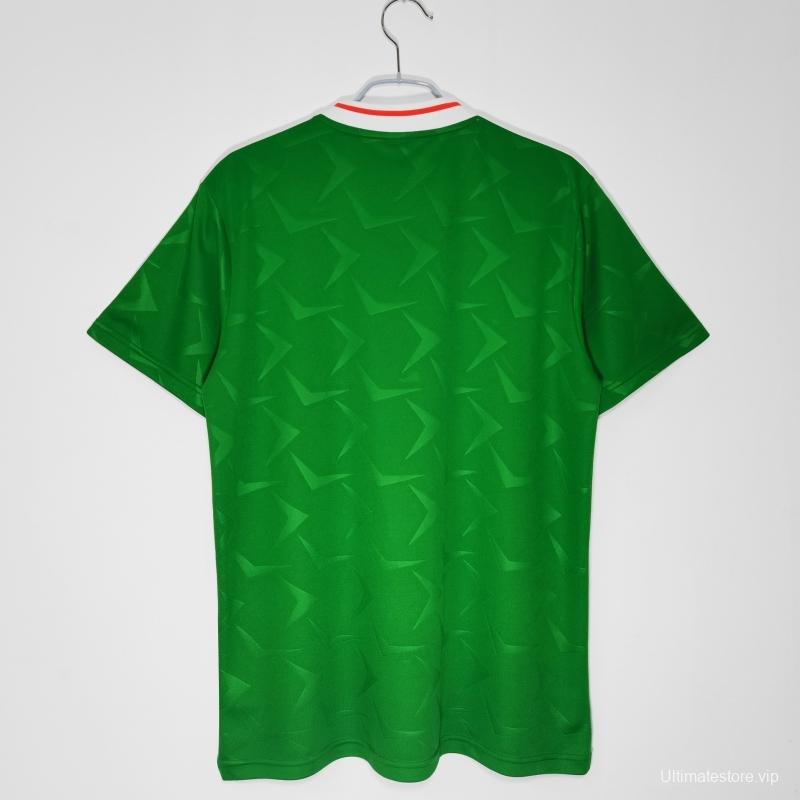 Retro 1990/92 Ireland Home Soccer Jersey