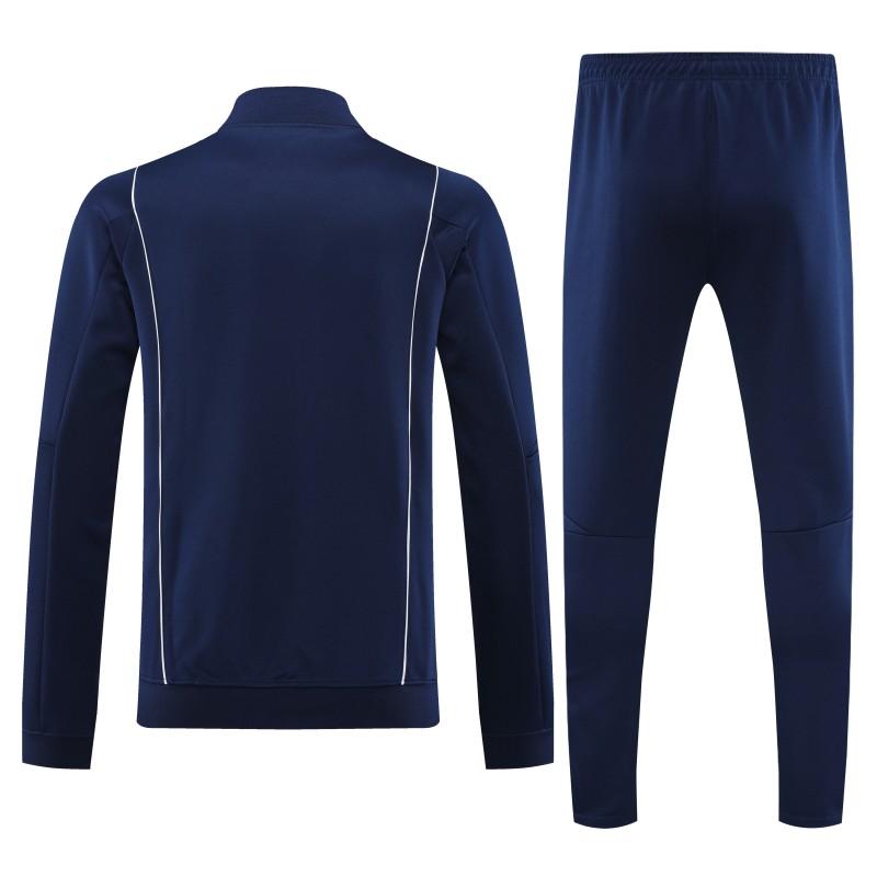 2023 Italy Navy Full Zipper Jacket +Pants