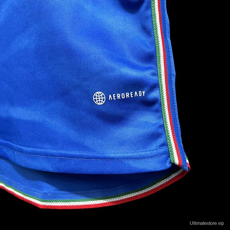 2023 Italy Home Long Sleeve Jersey