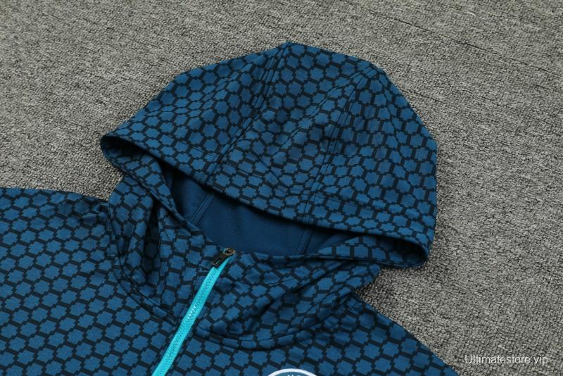 23/24 Puma Mixed Color Half Zipper Jacket+Pants