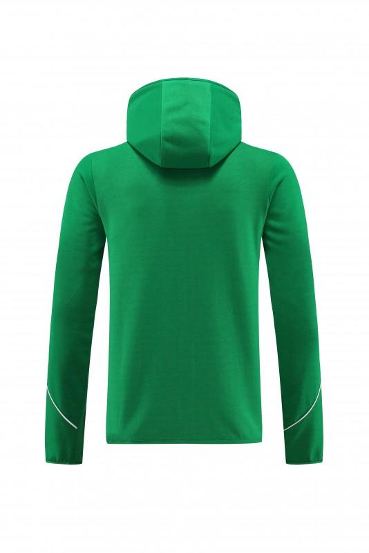 2023 Adidas Green Hoodie Full Zipper Jacket +Pants