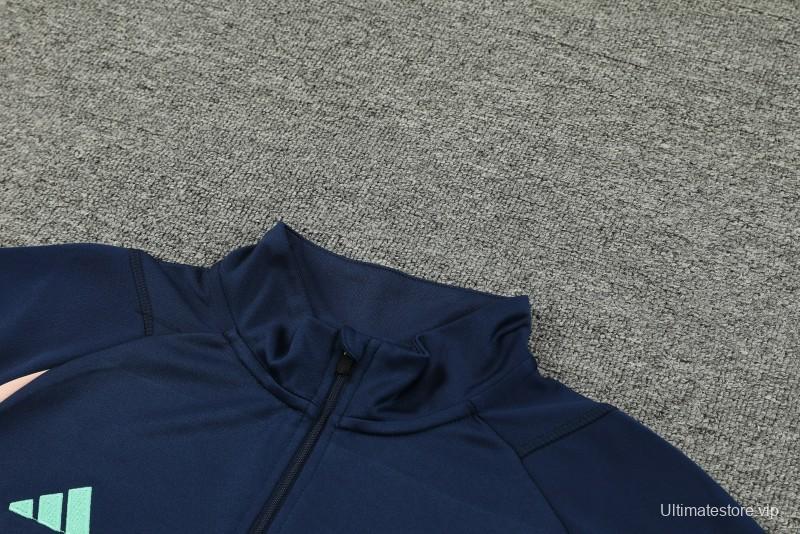 23/24 Ajax Navy Half Zipper Jacket+ Pants