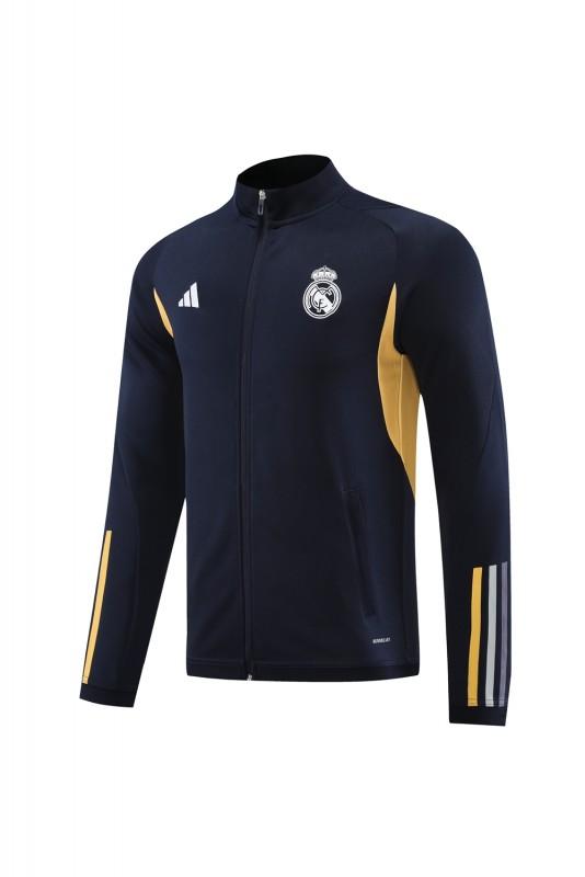 23/24 Real Madrid Navy Full Zipper Jacket+Pants