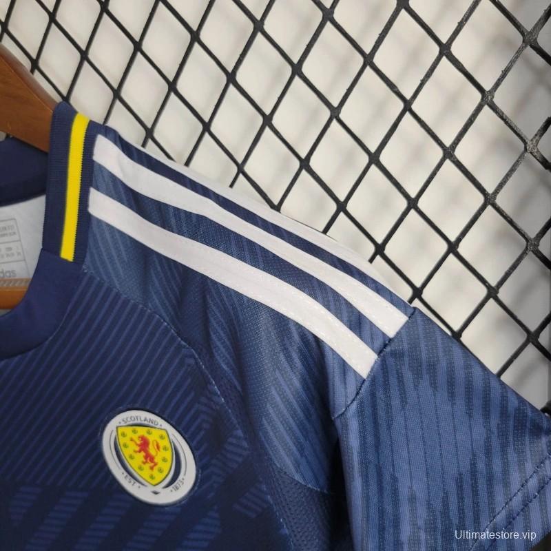 2024 Kids Scotland Home 16-28 Jersey