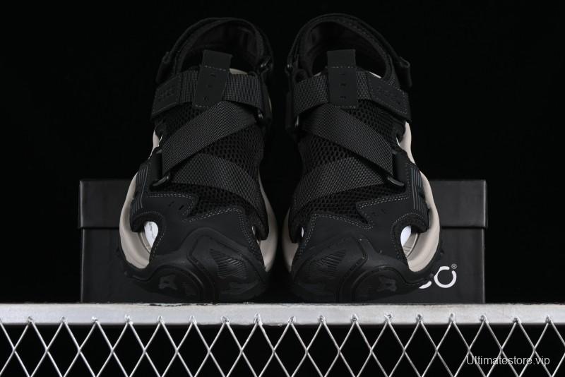 ECCO Offroad Series 2024 Summer Men's Casual Sandals with Soft Leather Upper and Mesh Panels - 63131501001