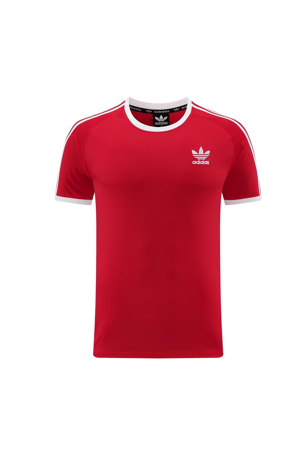 24/25 Adidas Original Red Short Sleeve Jersey+Shorts