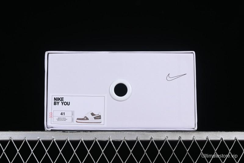 Nike Air Force 1 '07 Low Custom Casual Sneakers with Full-Length Air Cushion - CW2288-111