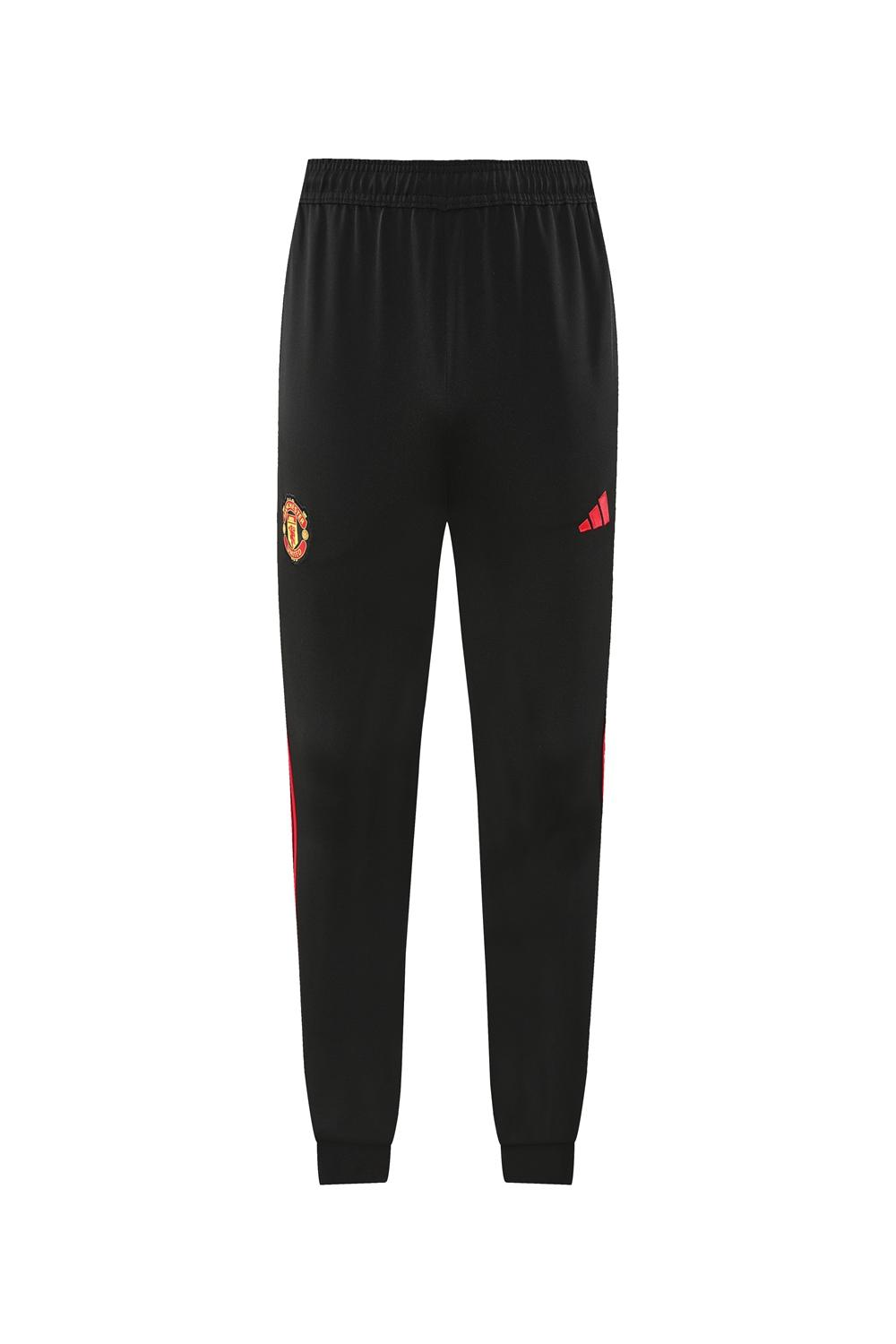 24/25 Manchester United Red Full Zipper Jacket +Long Pants