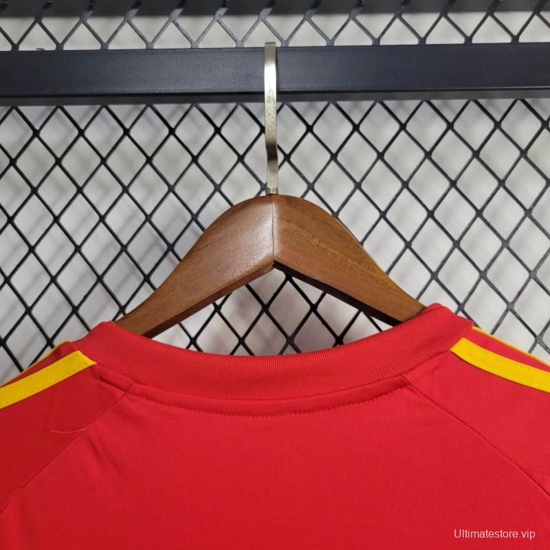 2010 Retro Spain Home Jersey