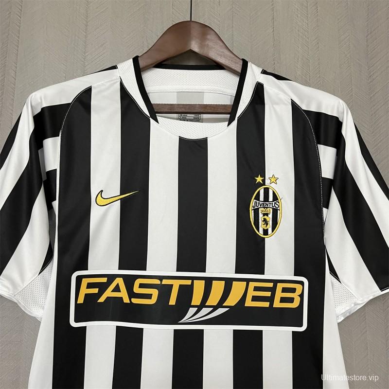 03/04 Retro Juventus Home Jersey