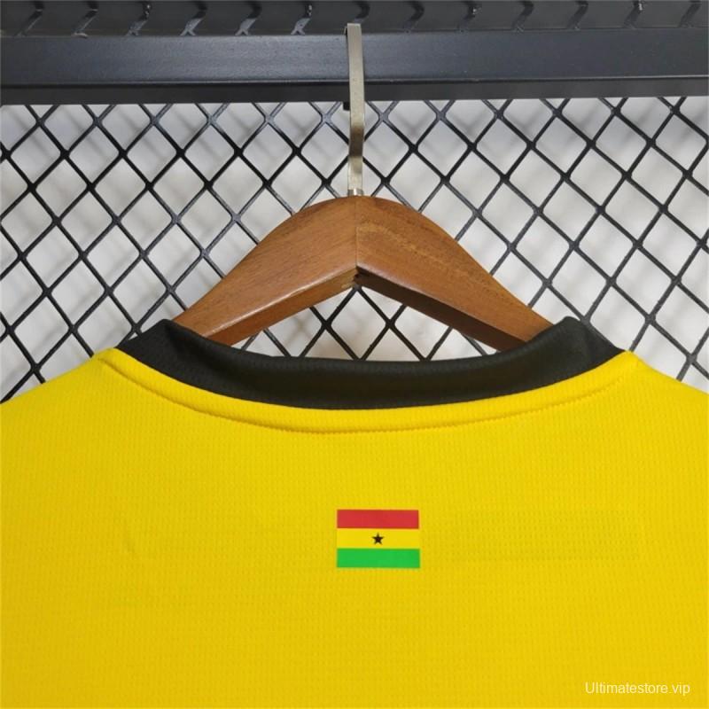 2024 Ghana Away Yellow Jersey