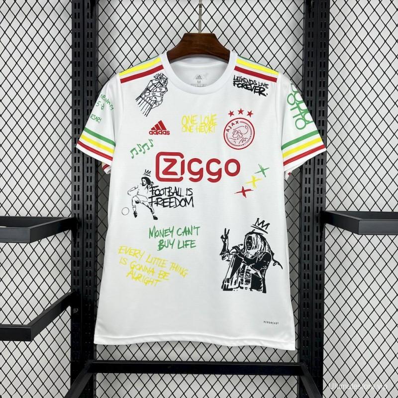 2025/26 Ajax Amsterdam Bob Marley 40th Jersey