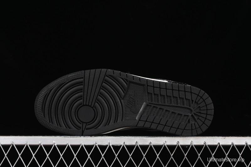 Nike Air Jordan 1 Low Retro Basketball Shoes Custom Starry Sky Design - SJ9950-012