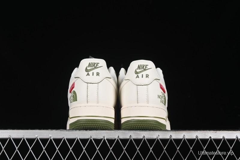 Nike Air Force 1 '07 Low Supreme The North Face Collaboration - Off White Mint Green - XZ1996-527