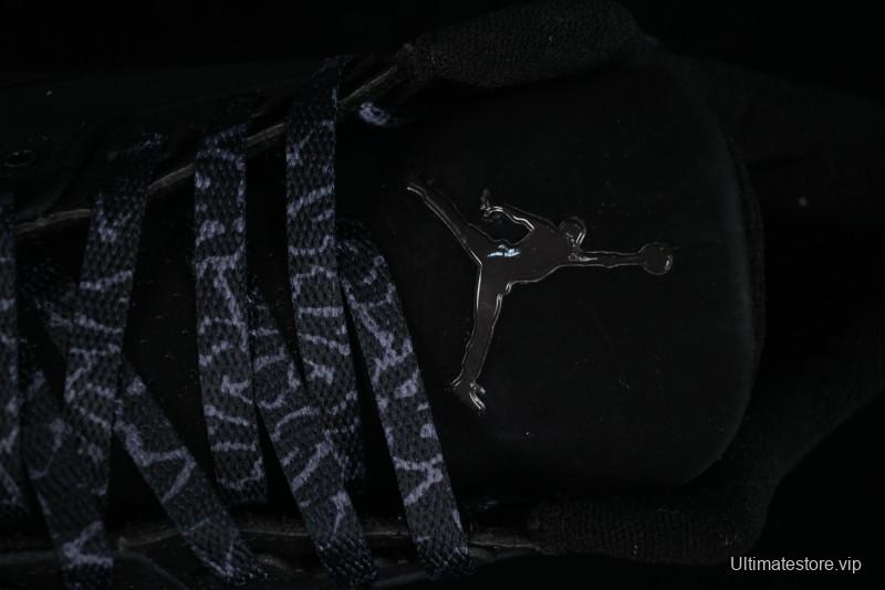 Nike Air Jordan 3 Retro Basketball Shoes in Midnight Black - CT8532-001