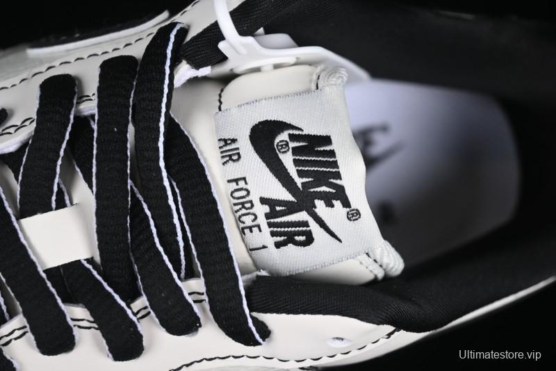 Nike Air Force 1 '07 Low Collaboration Sneakers with Black Stitch Dual-Color Sole - CH6336-515