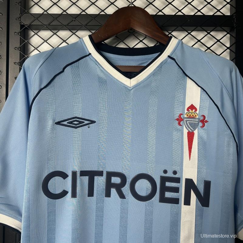 01/02 Retro Celta Home Jersey