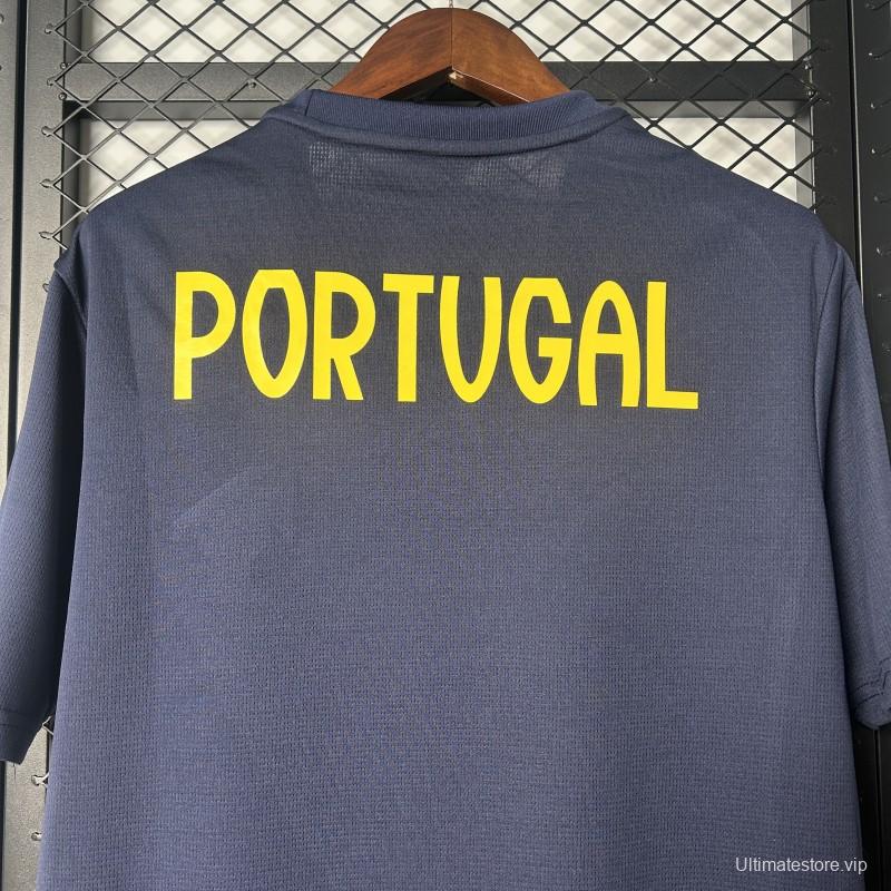 2025 Portugal Navy Pre-Match Jersey