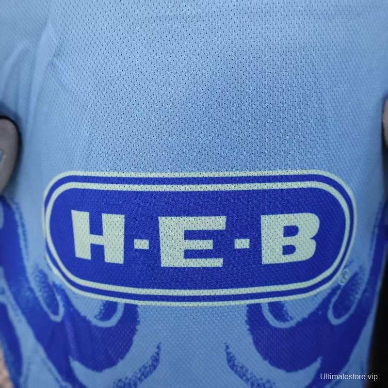 Player Version 25/26 Tigres Away Blue Jersey