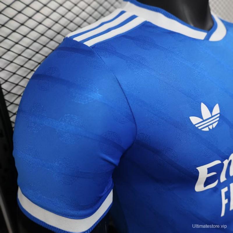 Player Version 25/26 Real Madrid Third Blue Jersey