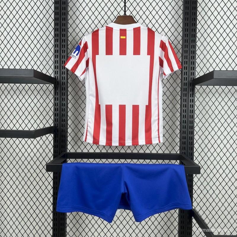 2025/26 Kids Atletico Madrid Home Jersey