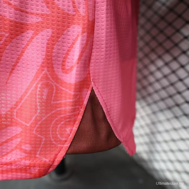 Player Version 25/26 CD Palestina Pink Jersey