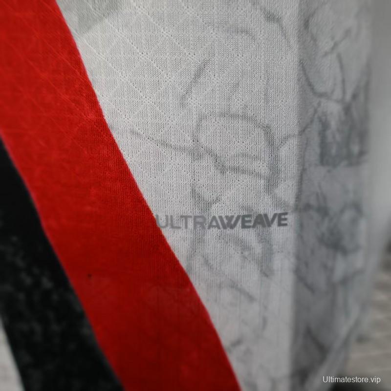 Player Version 25/26 Manchester City Away Long Sleeve Jersey