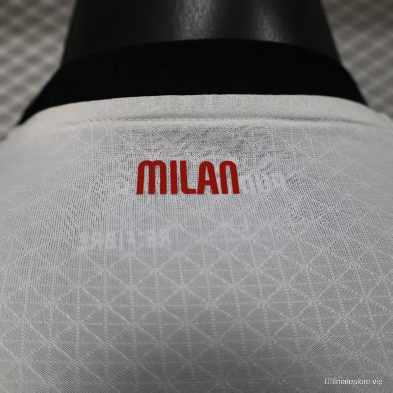 Player Version 25/26 AC Milan Away Long Sleeve Jersey
