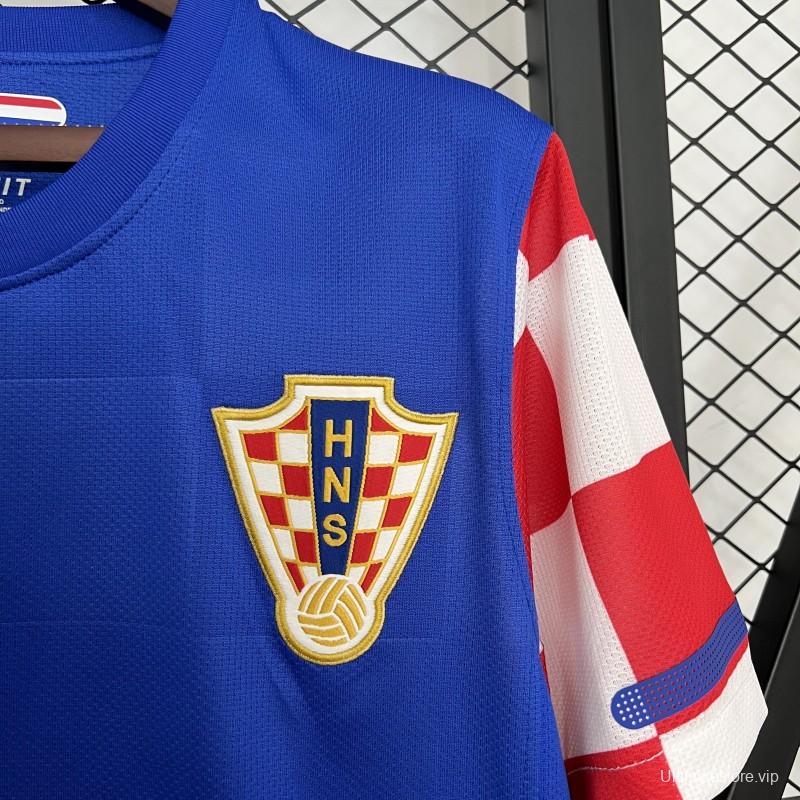 2010 Retro Croatia Away Jersey
