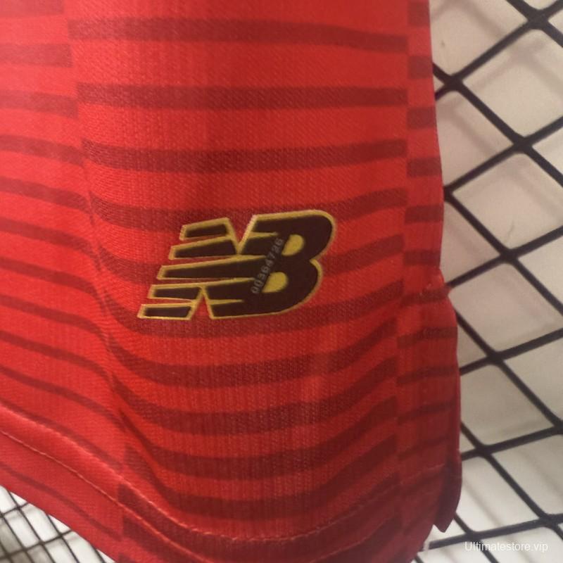 Player Version 25/26 Deportivo Toluca FC Red Home  Jersey