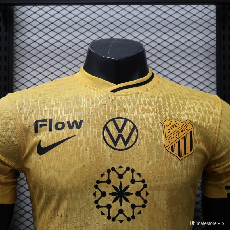 Player Version 25/26 Al-Ittihad Third Yellow Jersey