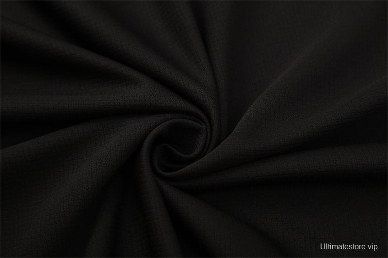 25/26 PSG Black T90 with XS Short Sleeve+Soccer Shorts