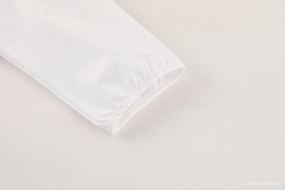 25/26 Liverpool White S-2XL Half Zipper Jacket+Long Pants